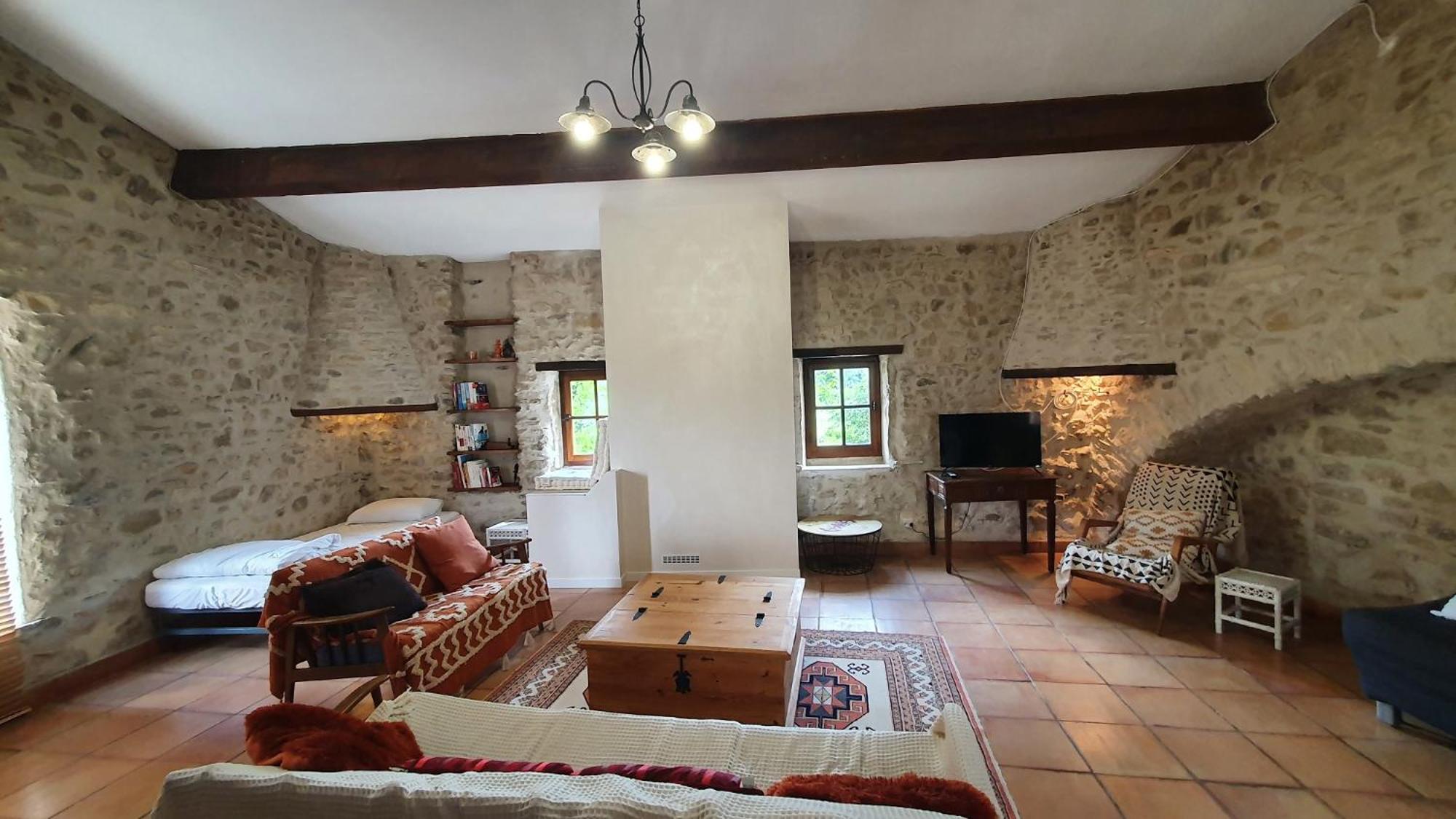 Portes-en-Valdaine La Magnanerieヴィラ 部屋 写真
