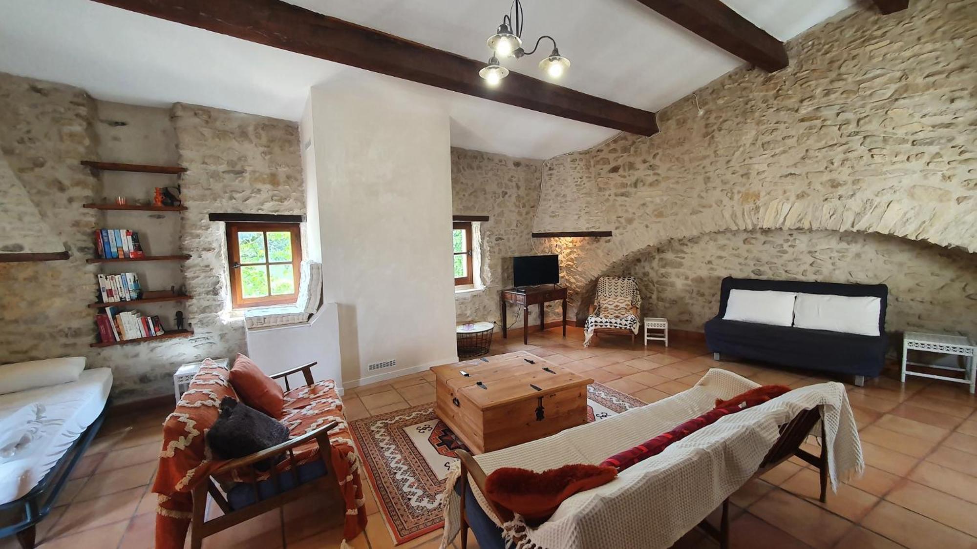 Portes-en-Valdaine La Magnanerieヴィラ 部屋 写真